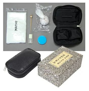 特製刀剣手入用具 携帯用（本牛革製）