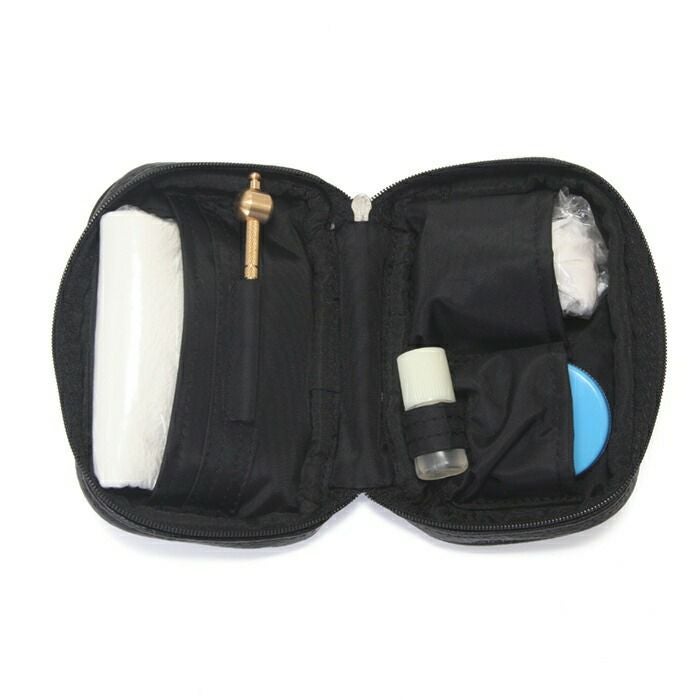 特製刀剣手入用具 携帯用（本牛革製）