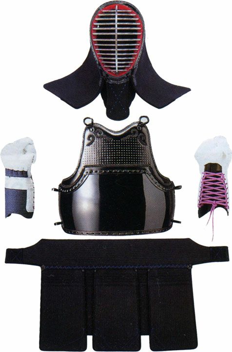 中・高生向6ミリ刺なぎなた防具セット