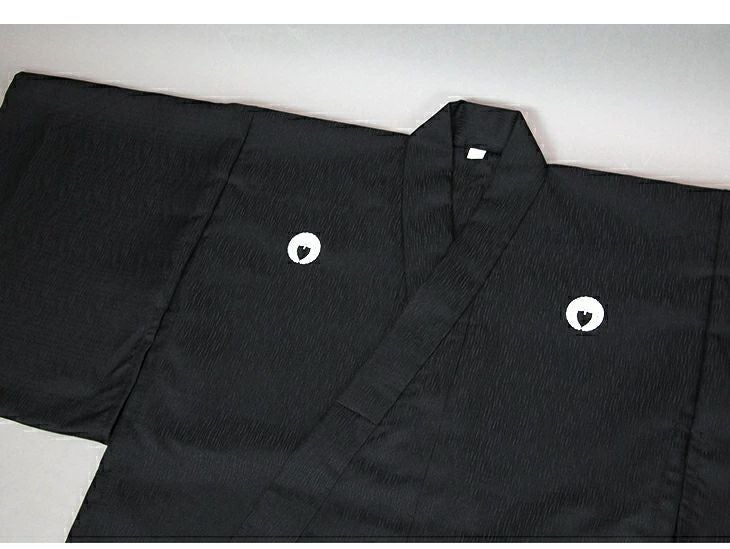 波柄ツムギ居合衣「曙（あけぼの）」（紋付用着物袖）