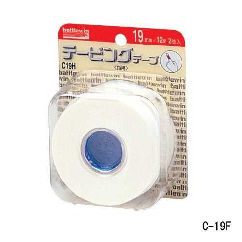 テーピングテープ19mm×12m【バトルウィン】（1個 2ロール入）|東山堂