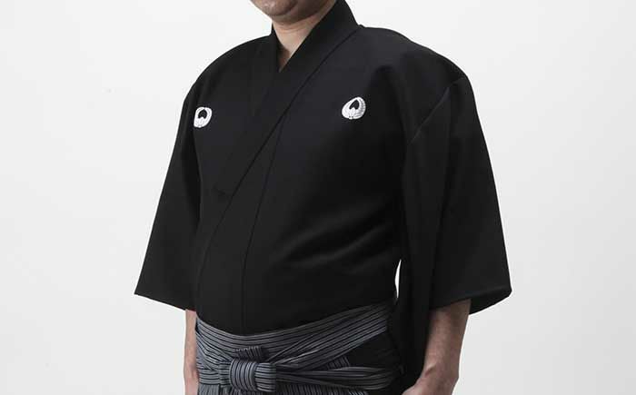 IG770K新最高級ポリエステル居合道衣（紋付用着物袖）