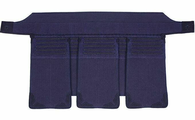 「特練Z シルバー」4mmTS(タイトステッチ)軽量実戦型 剣道防具 垂単品